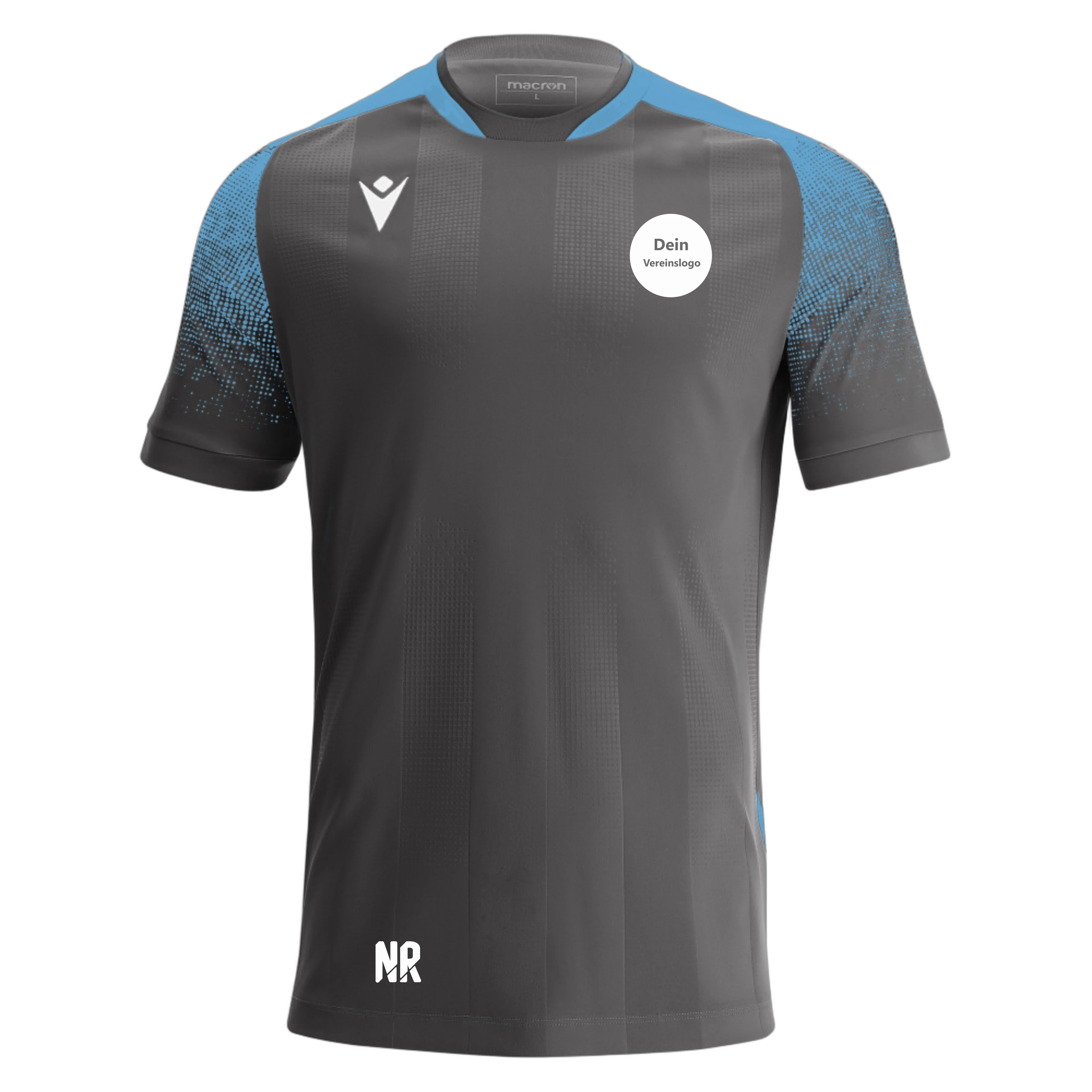 MACRON Herren/Kinder 4623 Alioth Match Day Eco Shirt Inkl. Dein Vereinslogo