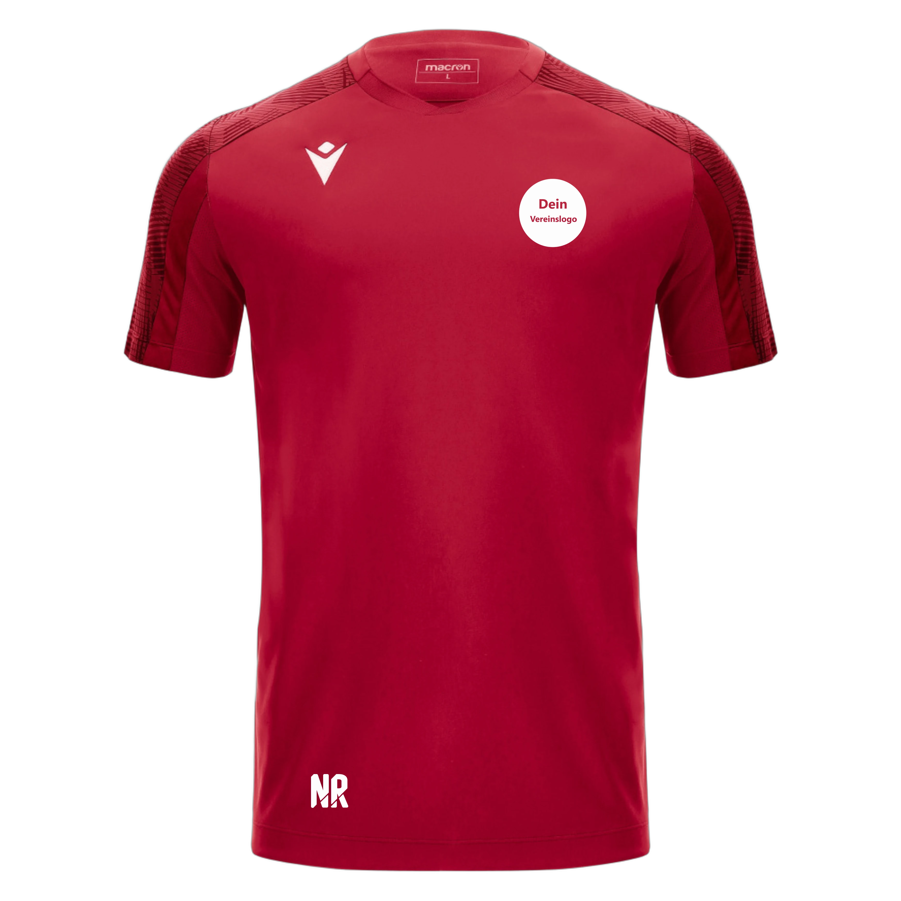 MACRON Herren/Kinder 2603 Gede Match Day Shirt Inkl. Dein Vereinslogo