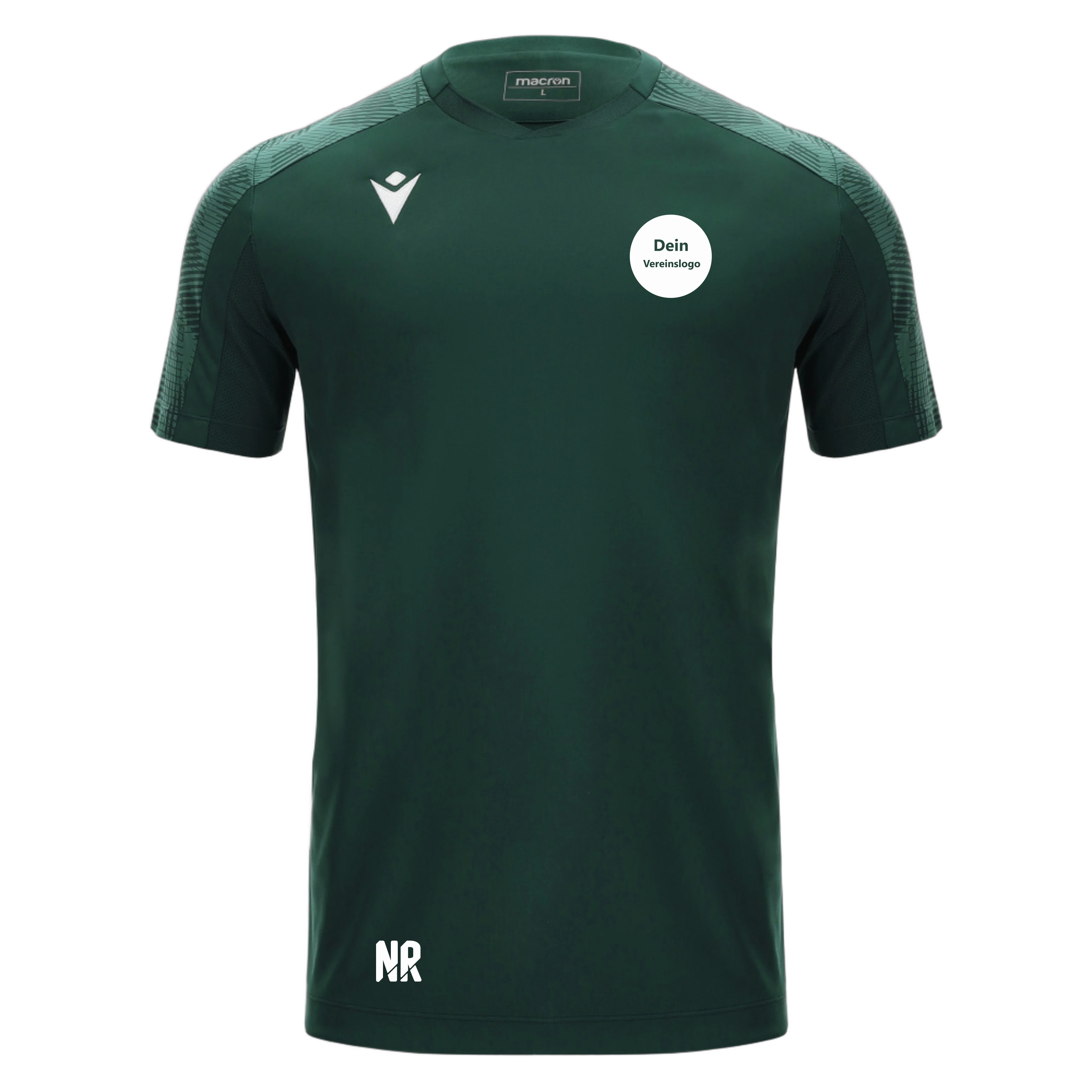 MACRON Herren/Kinder 2603 Gede Match Day Shirt Inkl. Dein Vereinslogo