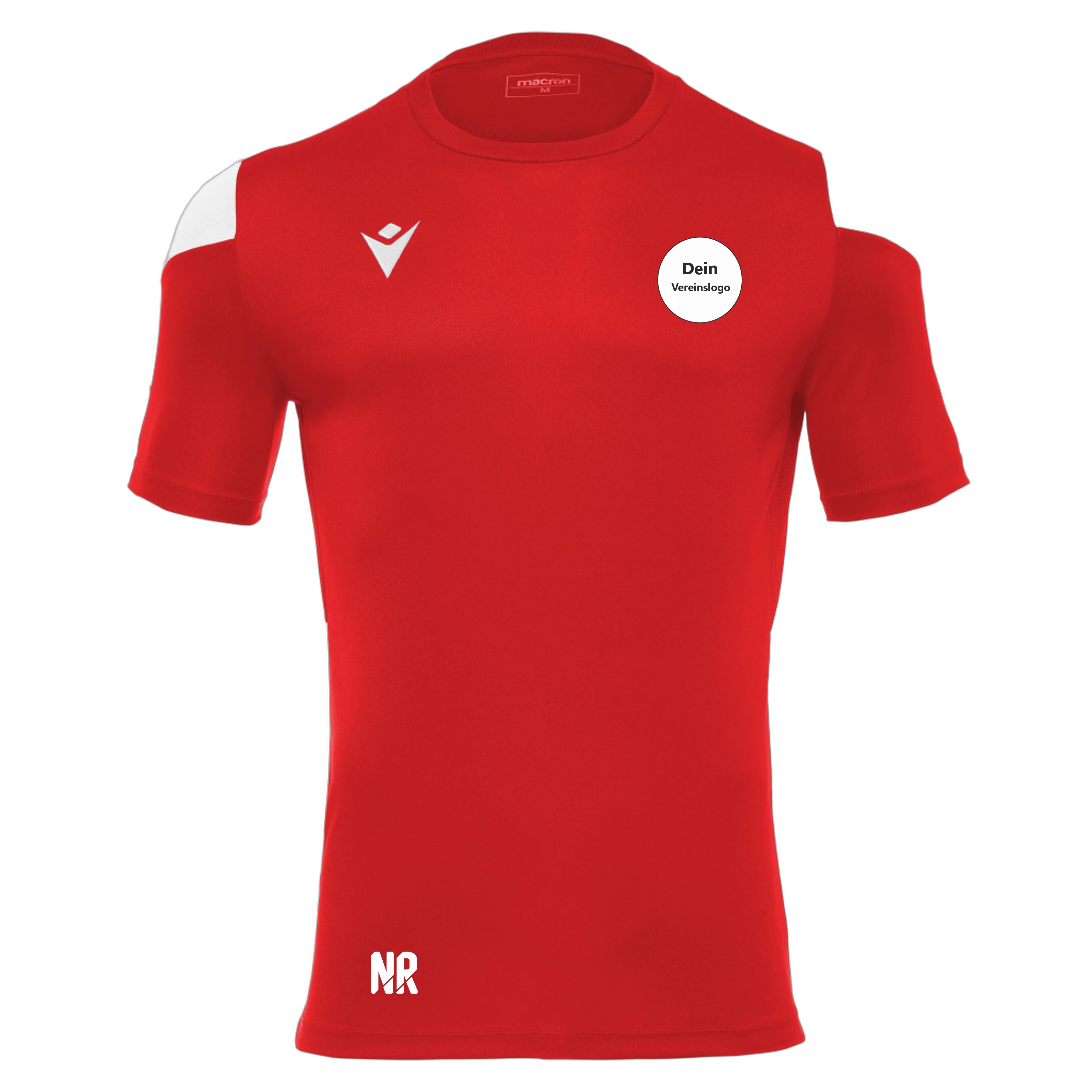 MACRON Herren/Kinder 5081 Polis Match Day Shirt Inkl. Dein Vereinslogo