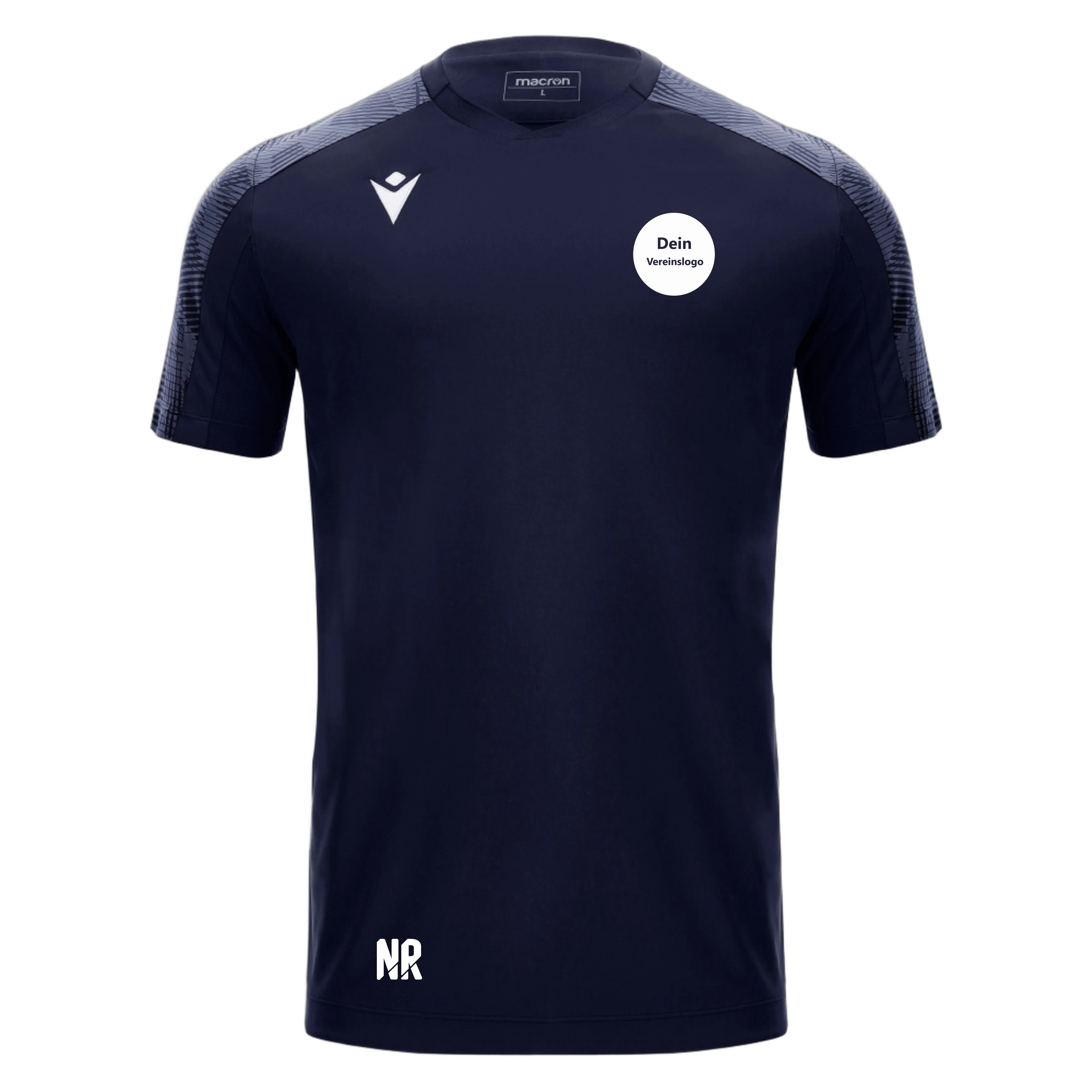 MACRON Herren/Kinder 2603 Gede Match Day Shirt Inkl. Dein Vereinslogo