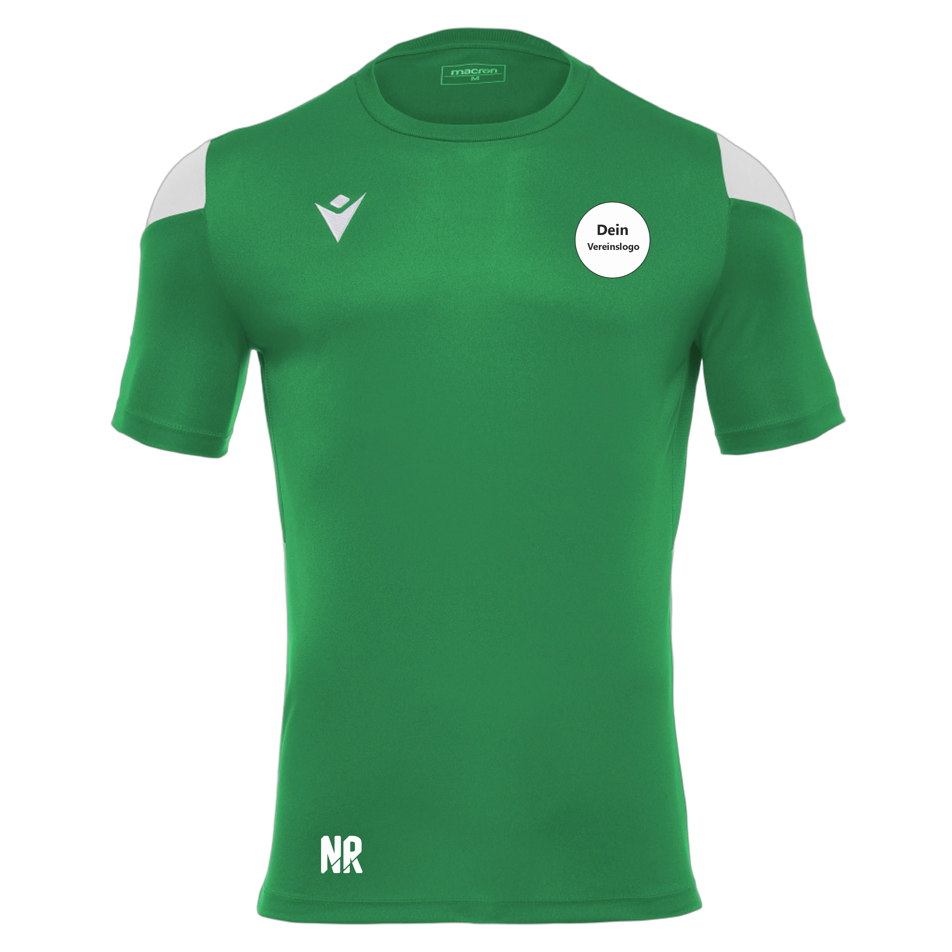 MACRON Herren/Kinder 5081 Polis Match Day Shirt Inkl. Dein Vereinslogo