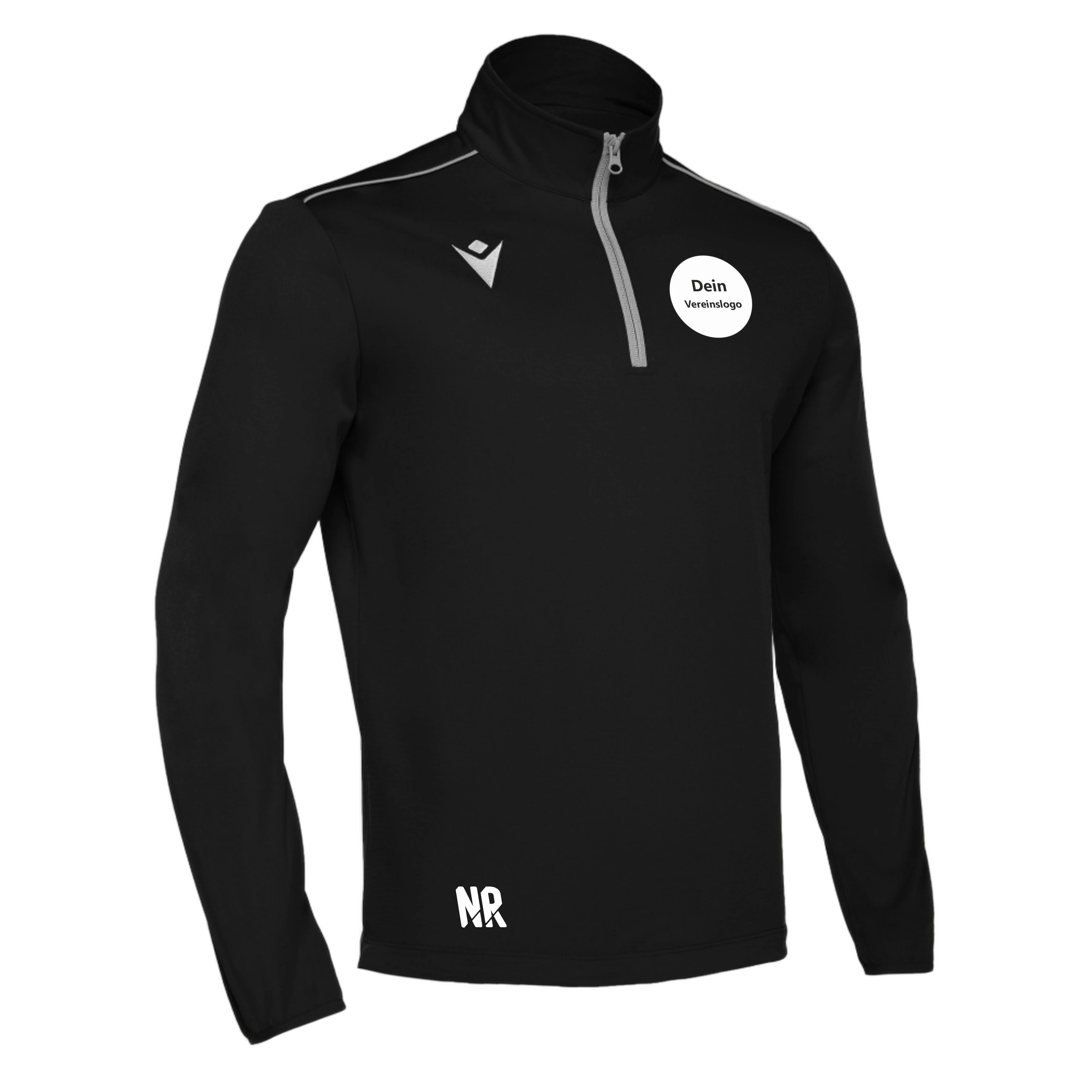 MACRON Herren/Kinder 5418 Havel Training 1/4 Zip Top Inkl. Dein Vereinslogo