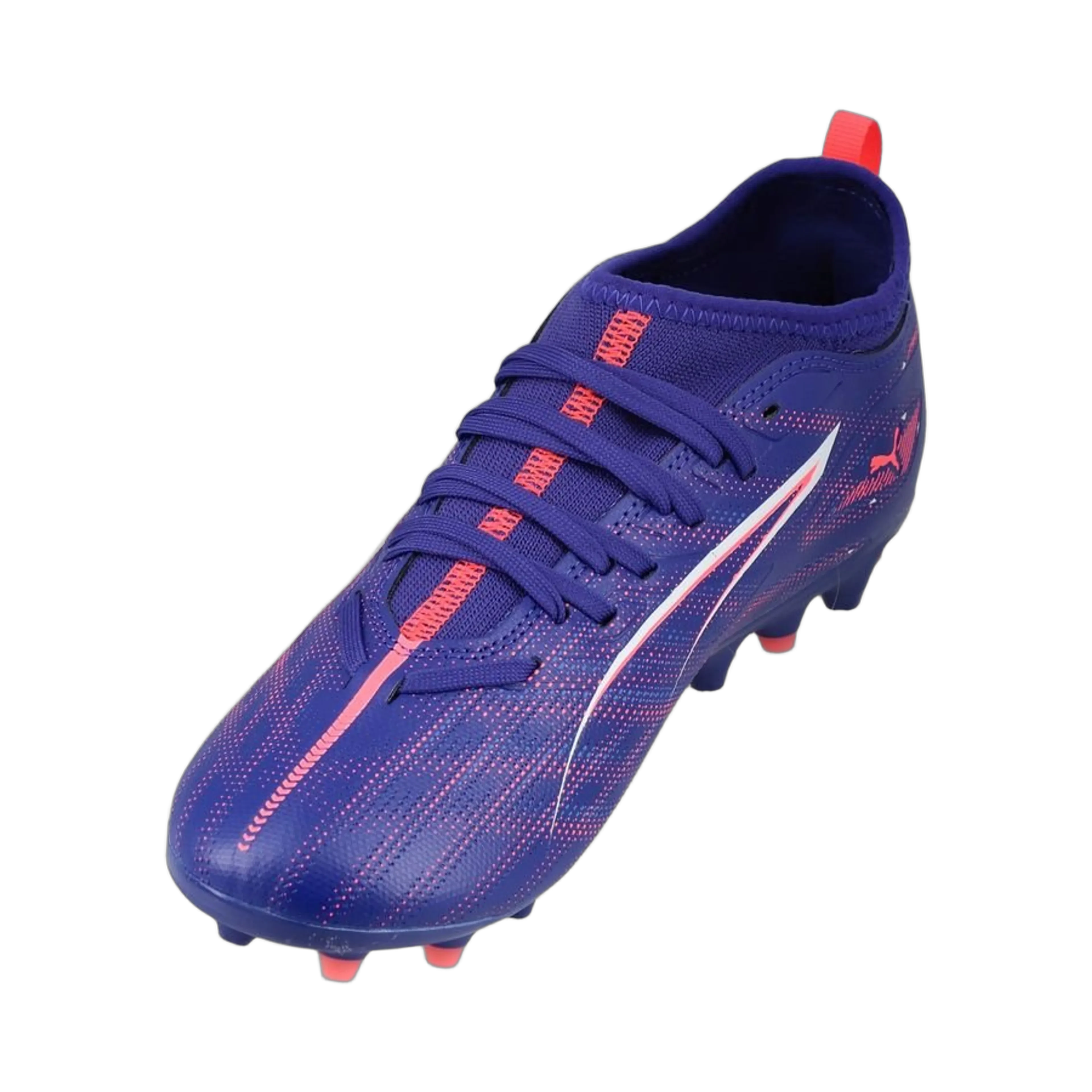 PUMA Ultra 5 Match MG Formula - Lapis Lazuli/Weiß/Sunset Glow JR