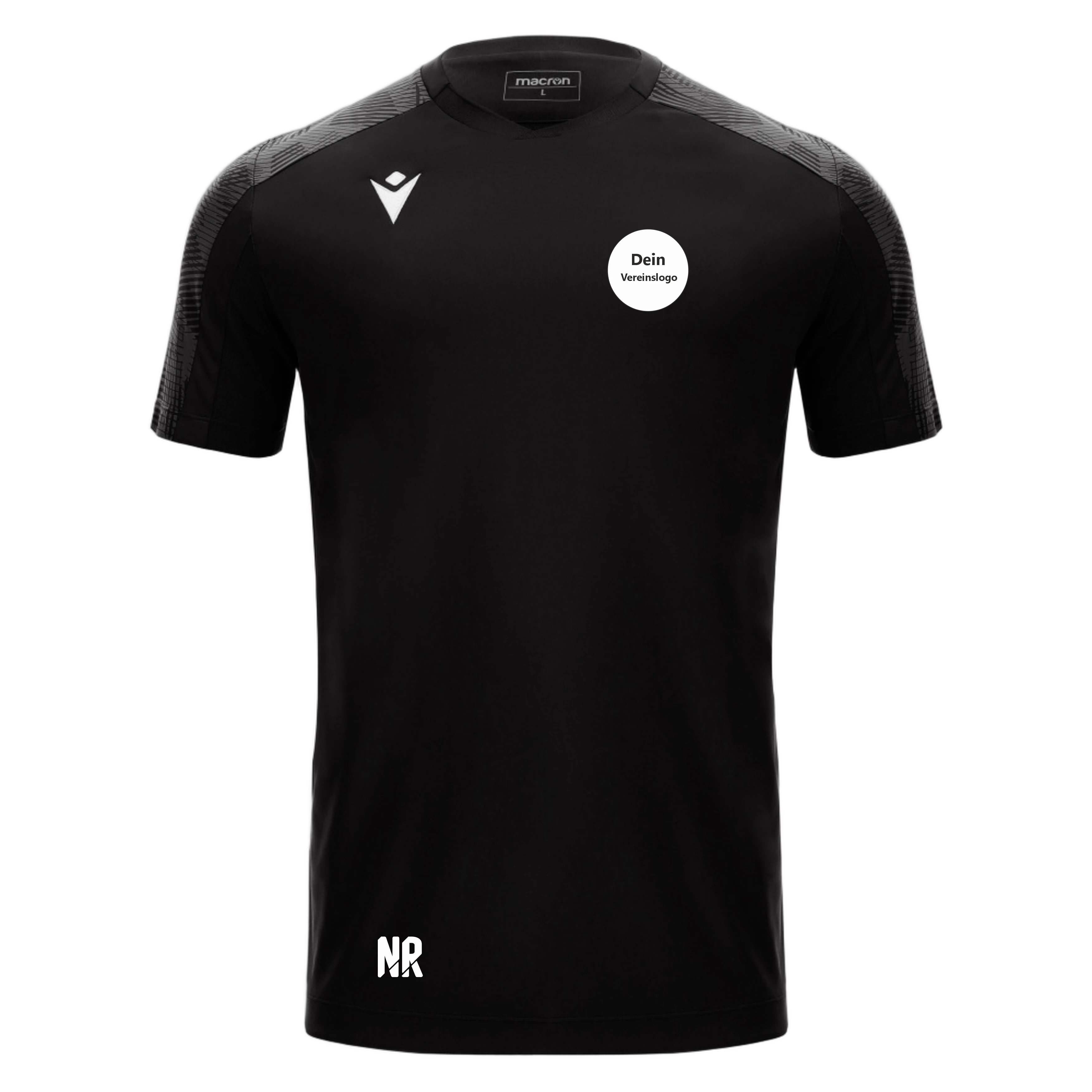 MACRON Herren/Kinder 2603 Gede Match Day Shirt Inkl. Dein Vereinslogo