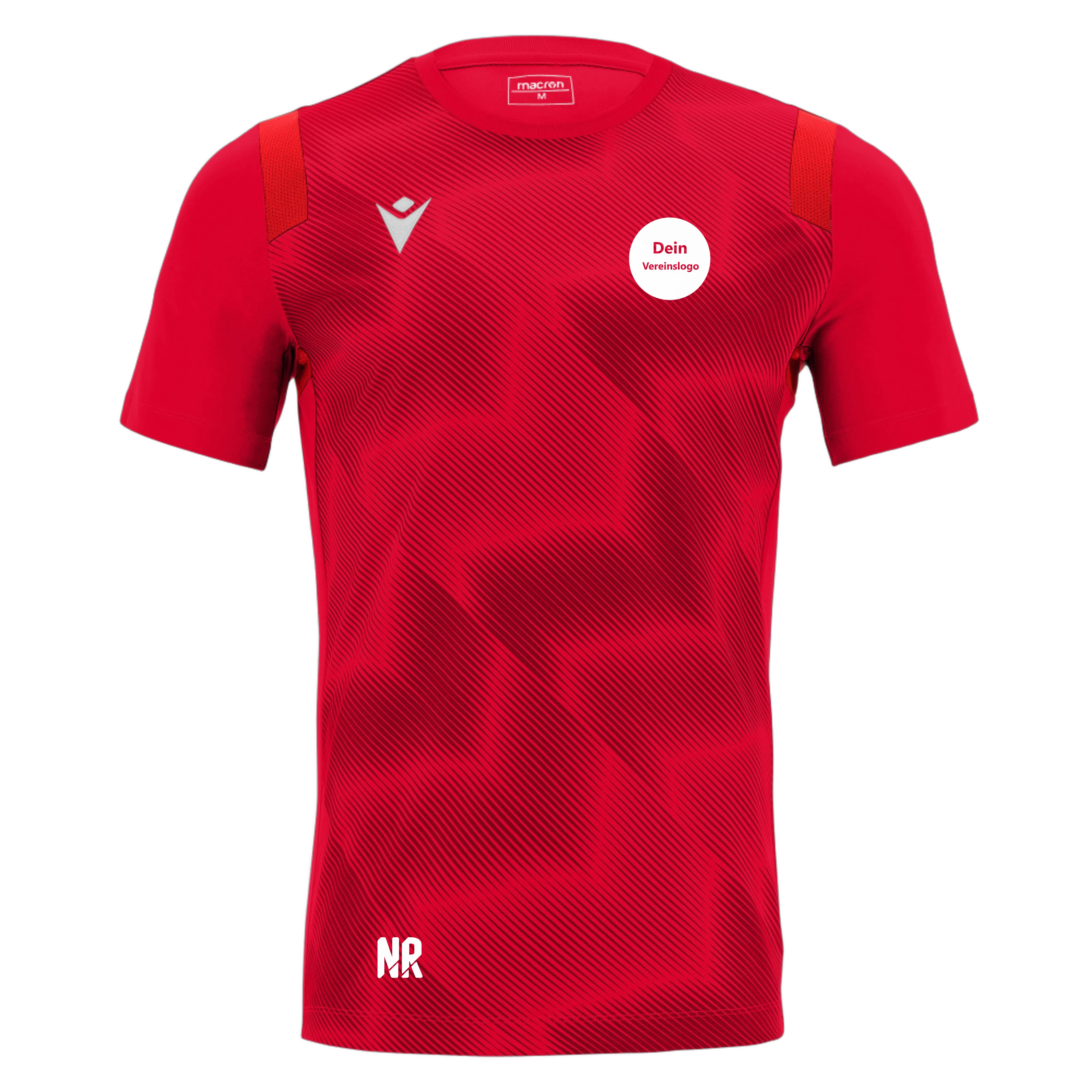 MACRON Herren/Kinder 5077 Rodders Match Day Shirt Inkl. Dein Vereinslogo