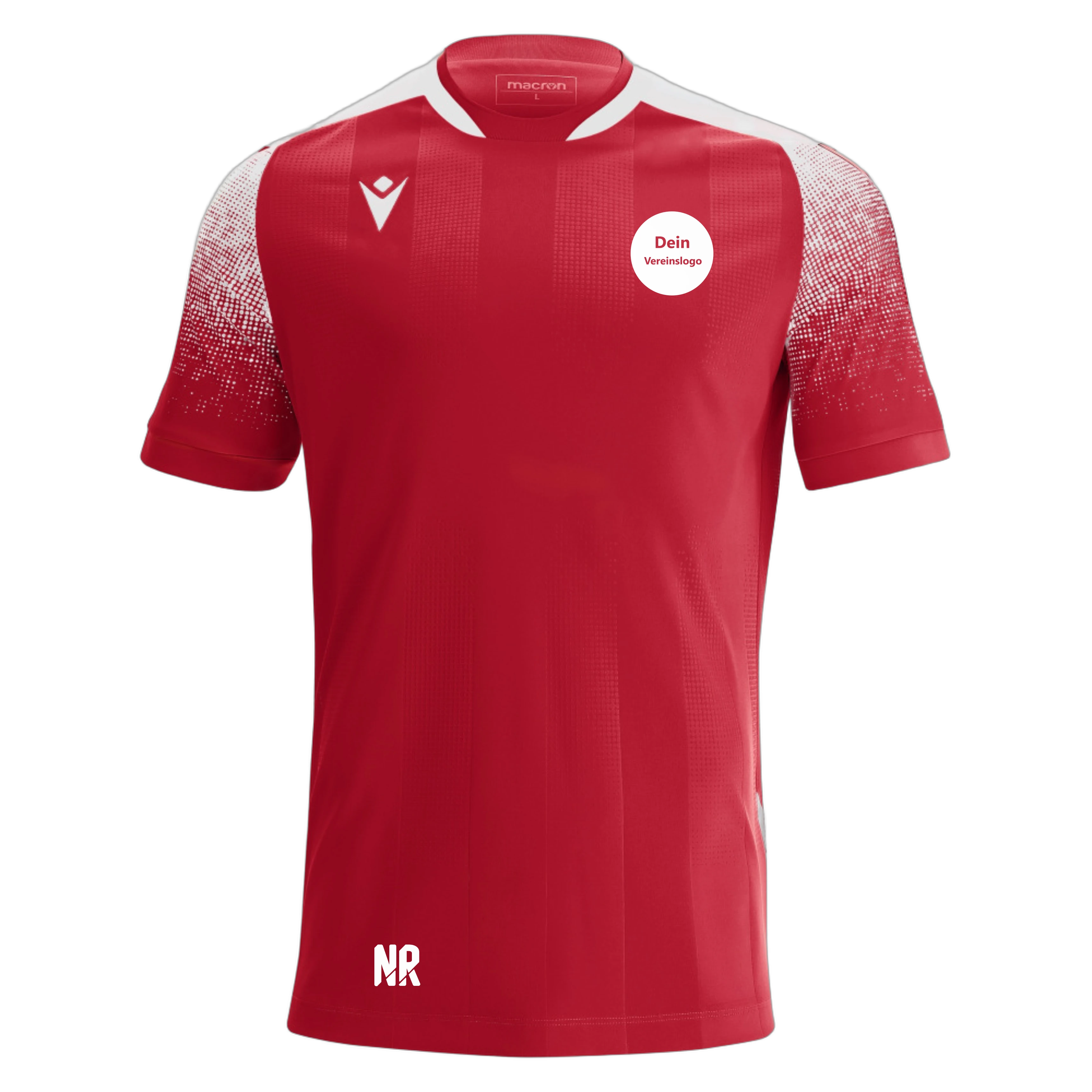 MACRON Herren/Kinder 4623 Alioth Match Day Eco Shirt Inkl. Dein Vereinslogo