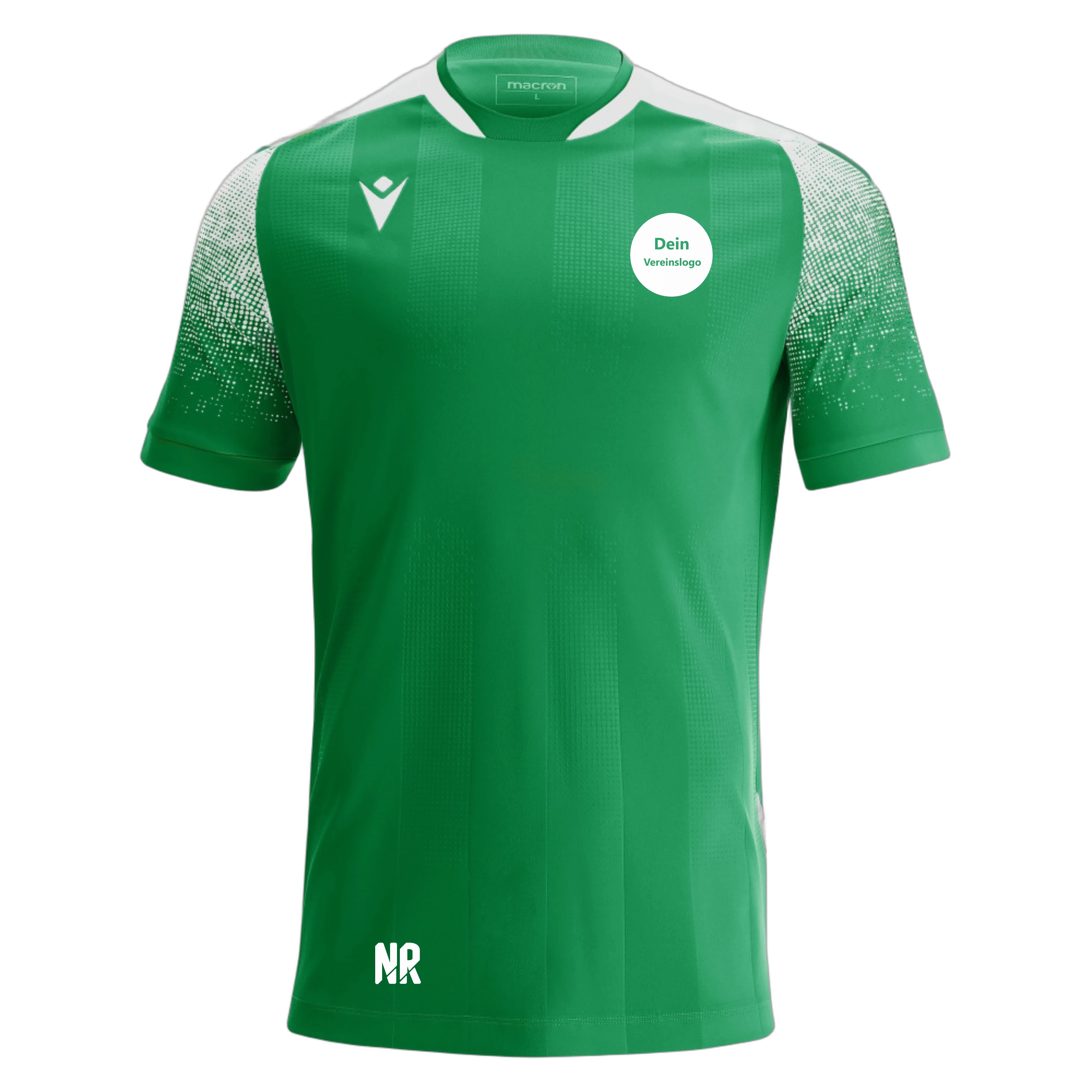 MACRON Herren/Kinder 4623 Alioth Match Day Eco Shirt Inkl. Dein Vereinslogo