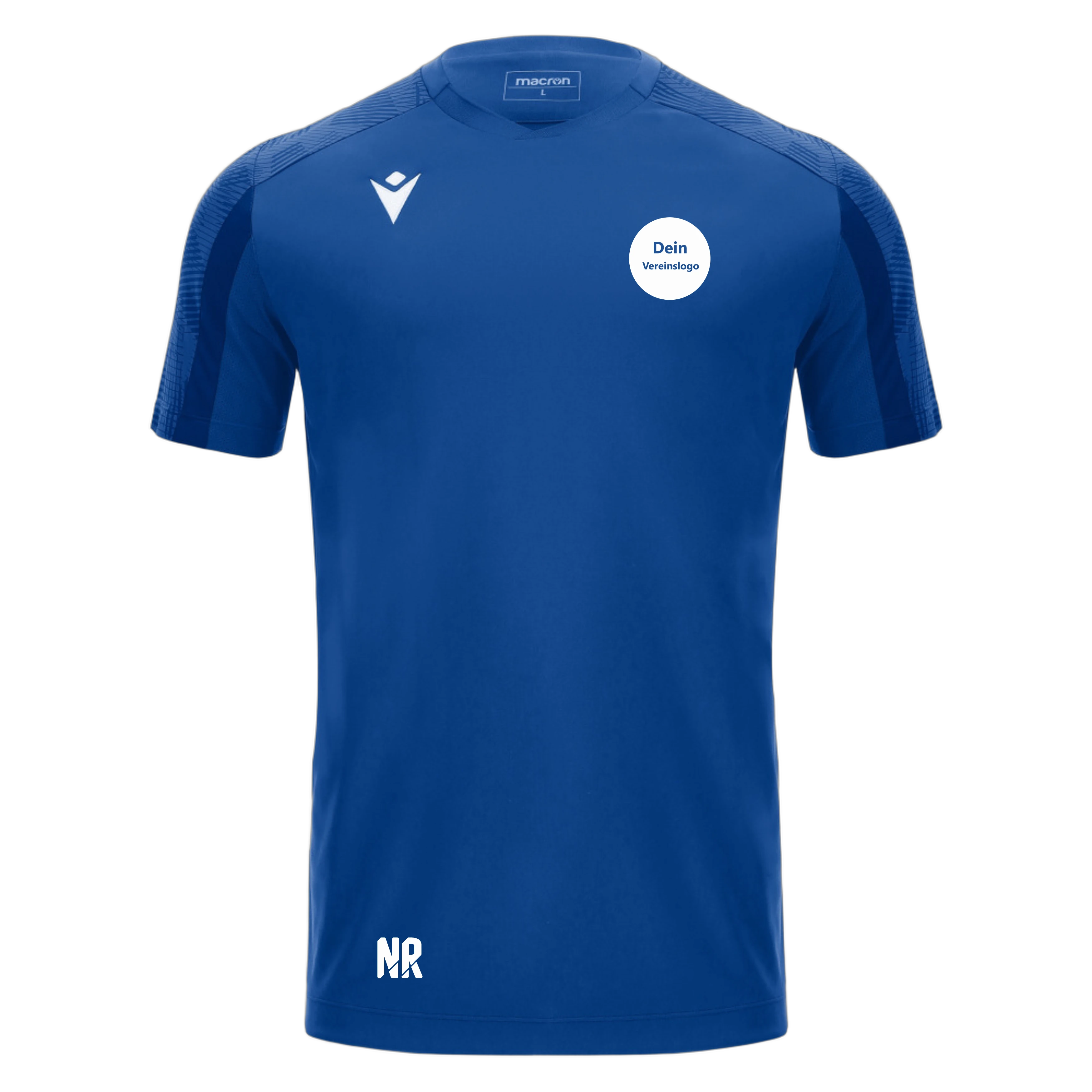 MACRON Herren/Kinder 2603 Gede Match Day Shirt Inkl. Dein Vereinslogo