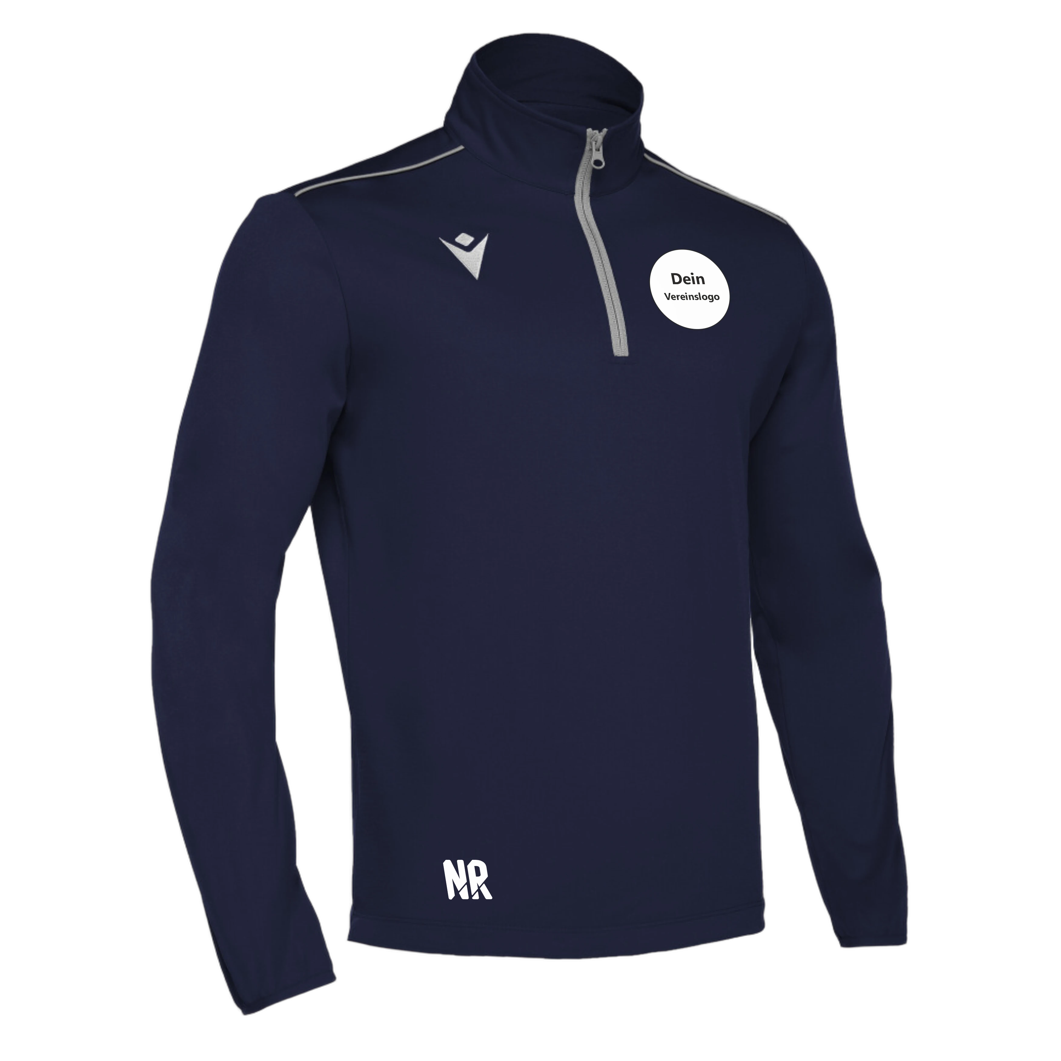 MACRON Herren/Kinder 5418 Havel Training 1/4 Zip Top Inkl. Dein Vereinslogo